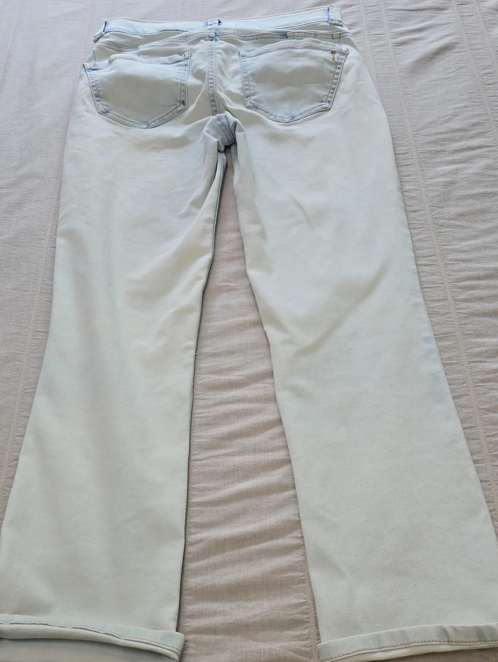 Vintage America Light Wash  Cuffed Women’s Jeans Size 2/26